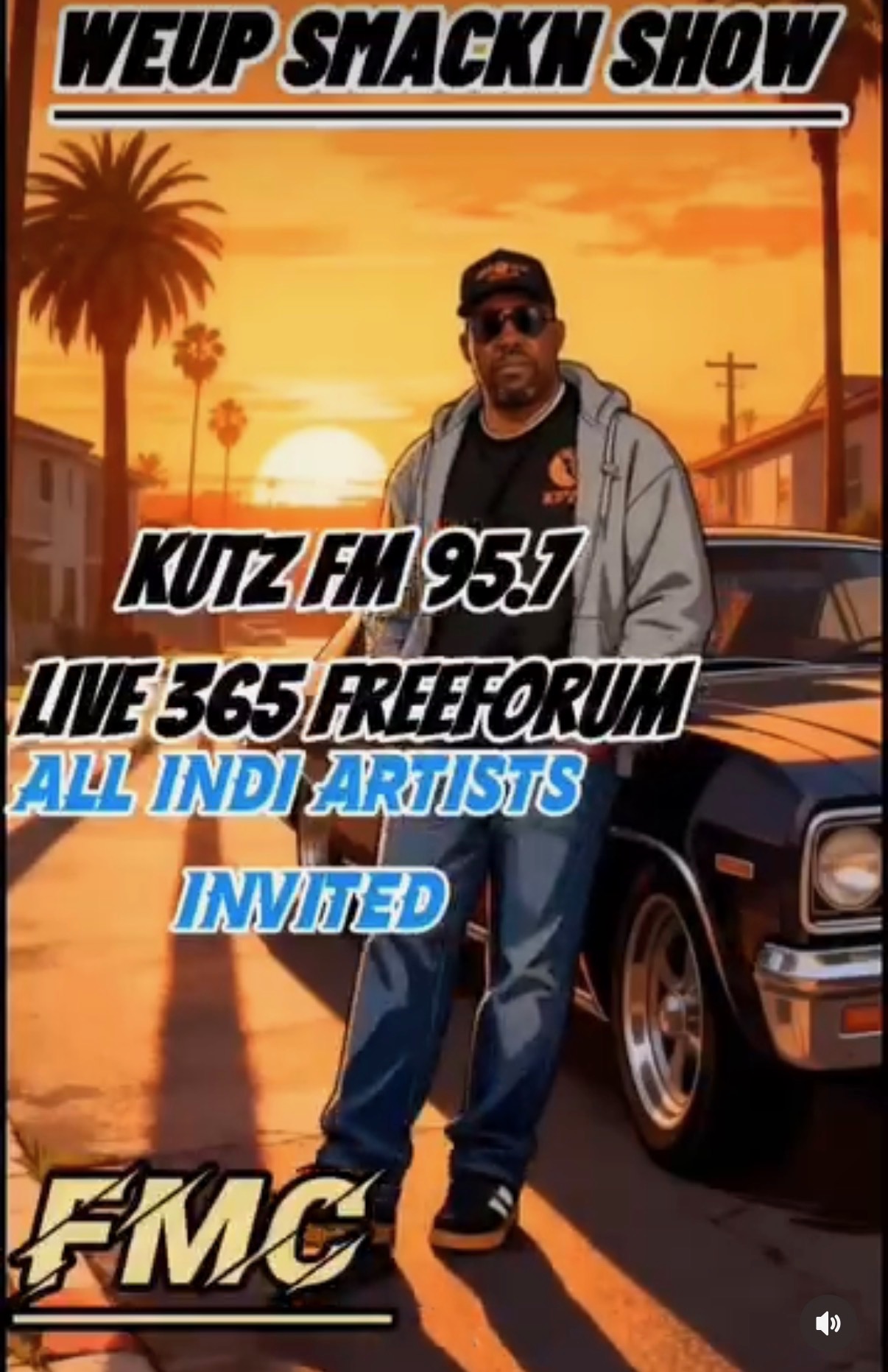 Francoismusic47 on the WeUp Smackn Show flyer